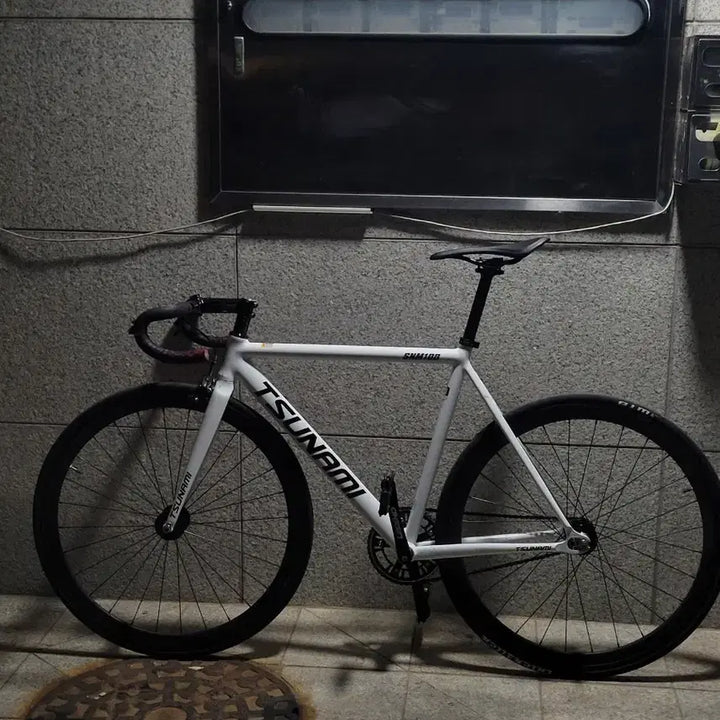 [BUNJANG] Tsunami White M Bicycle Frame / 쓰나미 화이트