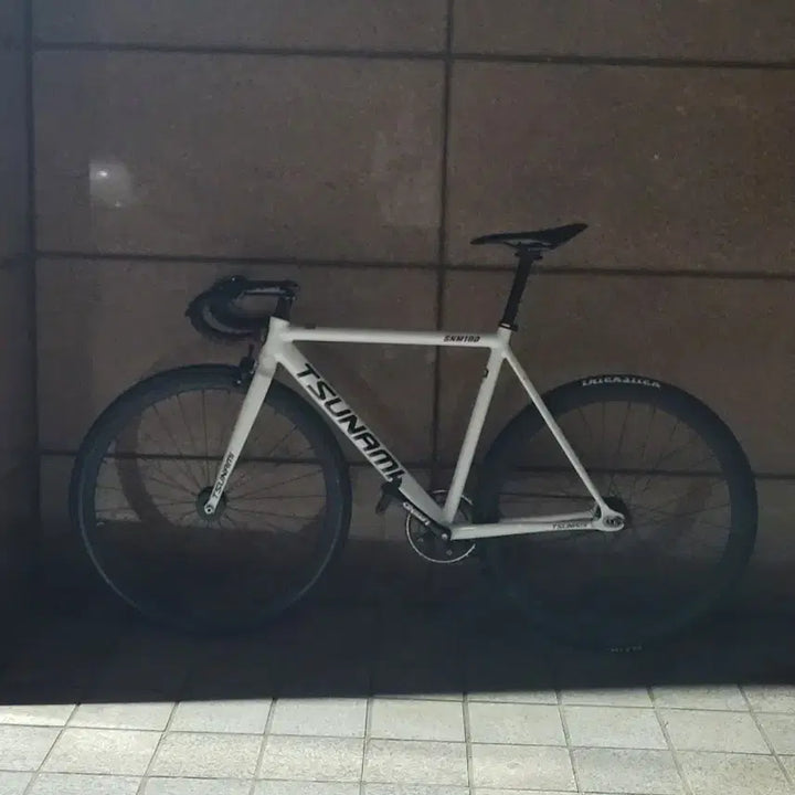 [BUNJANG] Tsunami White M Bicycle Frame / 쓰나미 화이트