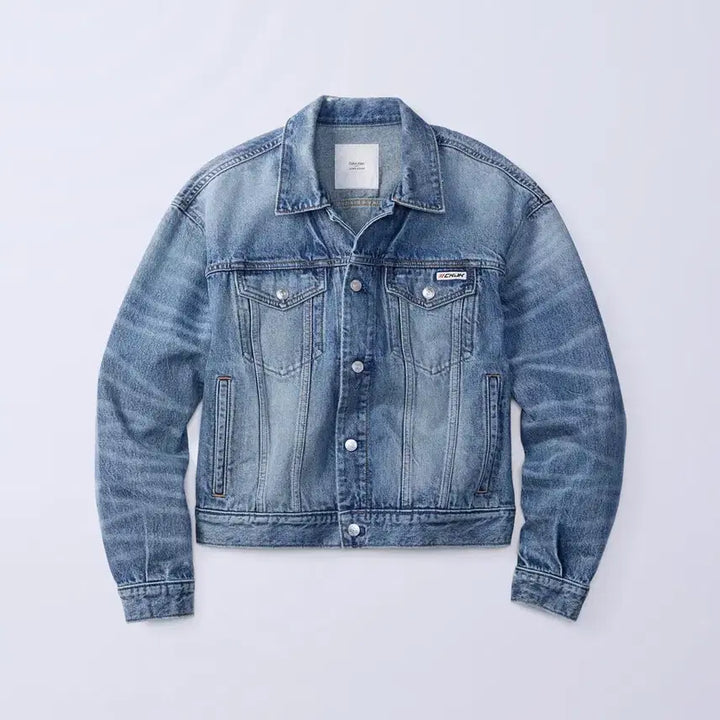 [SOLD OUT] 정국 For Calvin Klein 90S 데님 트럭커 자켓 M