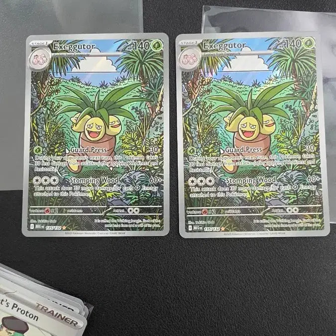 [BUNJANG] Pokemon Card Exeggutor AR North American Version / 포켓몬 카드 나시 (Exeggutor) ar 북미판 영판
