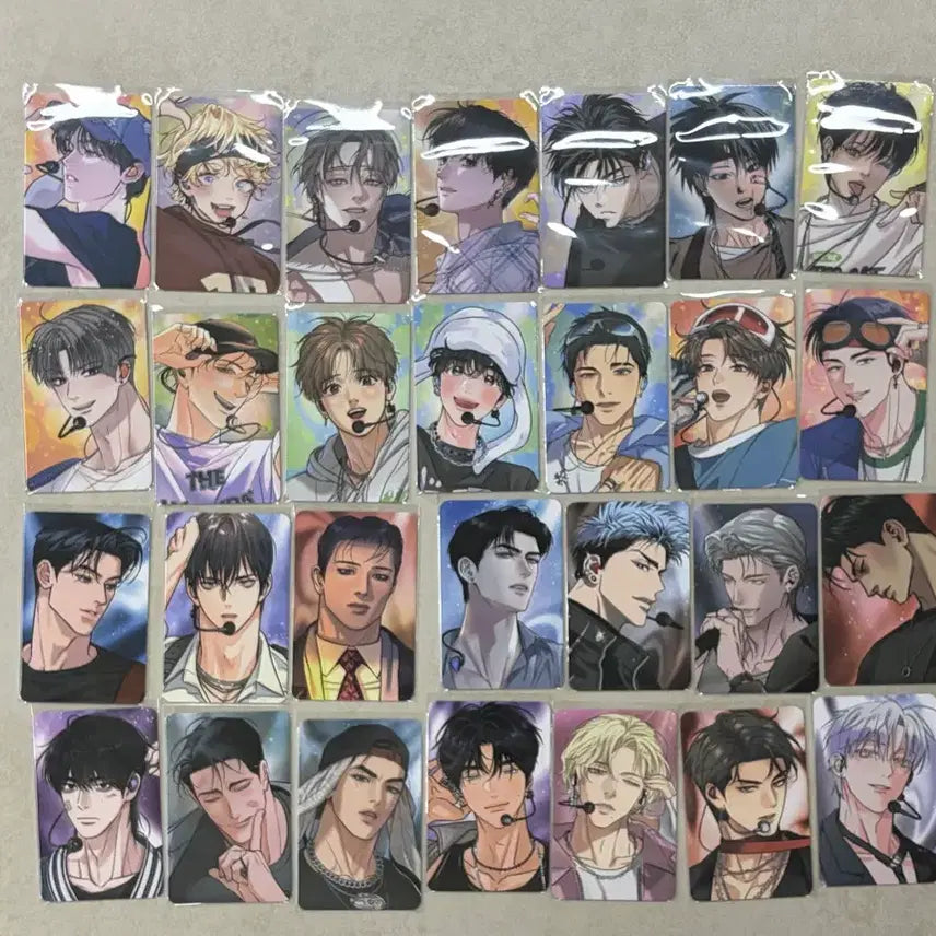 [BUNJANG] SPAKLZ Collection Photocard Bundle Set / 스파클즈 컬렉션 포토카드 컬포 드볼 28장 올클 Lezhin SPAKLZ