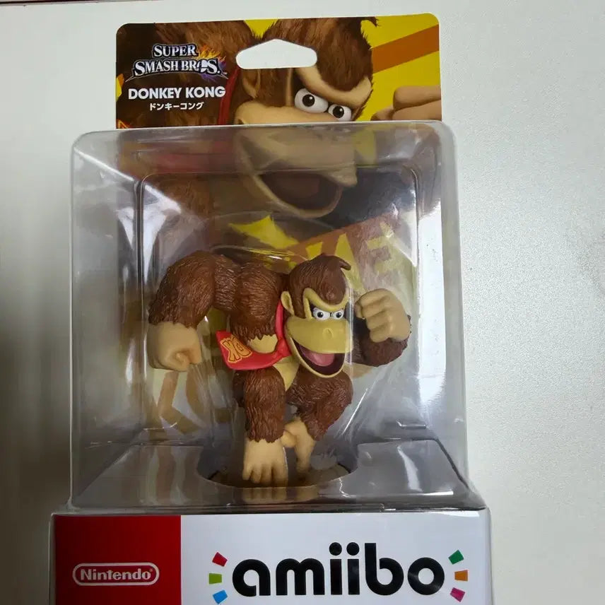 [BUNJANG] Nintendo Genuine Donkey Kong Amiibo Figure / 닌텐도 정품 아미보 동킹콩 피규어