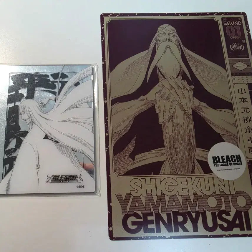 [BUNJANG] BLEACH Exhibition Magnetic Mirror &amp; Special Edition Card Set / 블리치 마그네틱, 전시회 특전 카드 세트