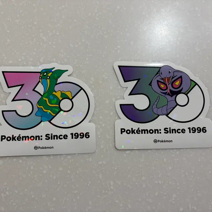 [BUNJANG] Pokemon 30th Anniversary Sticker Set / 포켓몬 30주년 기념 스티커