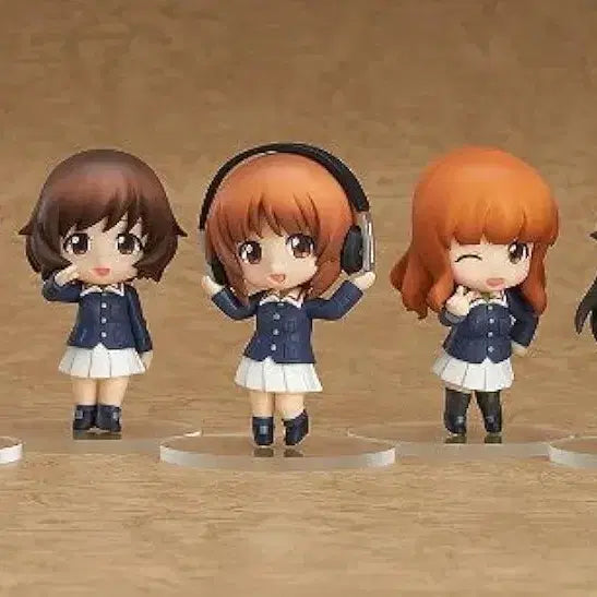 [BUNJANG] Girls und Panzer Nendoroid Puchi Figure Set - Anglerfish Team / 걸즈앤판처 넨도로이드 푸치 피규어 1탄 아귀팀