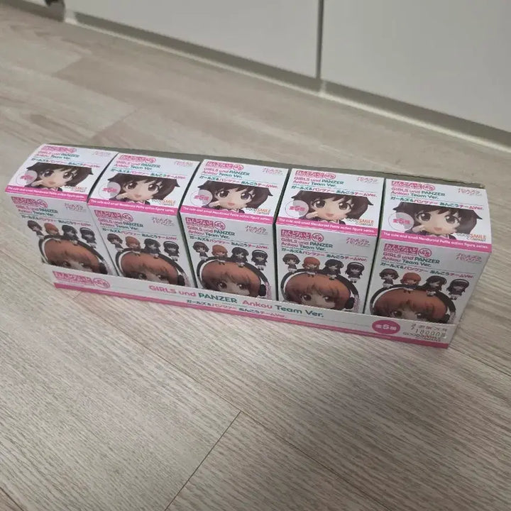 [BUNJANG] Girls und Panzer Nendoroid Puchi Figure Set - Anglerfish Team / 걸즈앤판처 넨도로이드 푸치 피규어 1탄 아귀팀