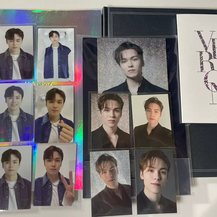 [BUNJANG] SEVENTEEN Vernon Saengbak Version 1 &amp; 2 Photocard and Photobook Set / 세븐틴 버논 생박 1,2 버전(포카, 포토북 등)