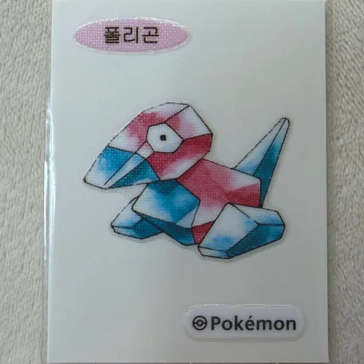 [BUNJANG] 137 Polygon 30th Anniversary Original Artwork Pokémon Stickers / 137 폴리곤 30주년 오리지널 아트웍 포켓몬 띠부띠부씰