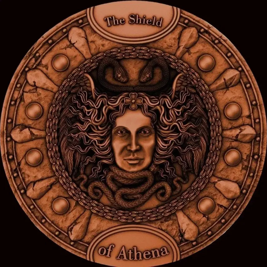 [BUNJANG] 2022 Niue Athena Shield 2oz Silver Coin Proof / 2022 니우에 2oz 아테나 쉴드 은화