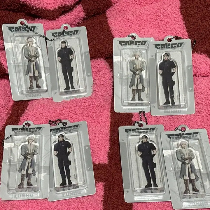 [BUNJANG] Plaive Caligo EUNHO Miniature Keychain Set / 현물) 플레이브 칼리고 칼파투 미니어처 미니어쳐 키링 은호 세트