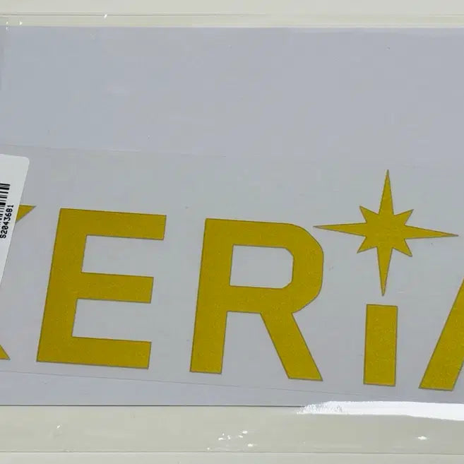 [BUNJANG] T1 Keria 2025 Worlds Championship Commemorative Marking Sticker / T1 티원 2025 월즈 우승 기념 케리아 마킹지