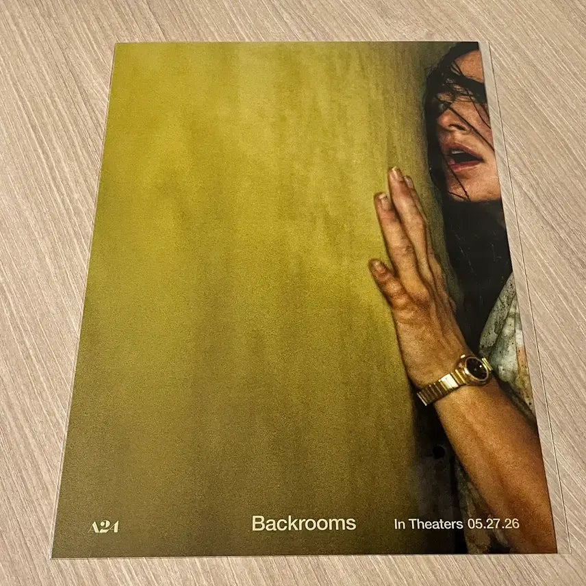 [BUNJANG] Backroom Original Poster Women Ver. Sealed / 백룸 오리지널 포스터 여자 ver. 미개봉