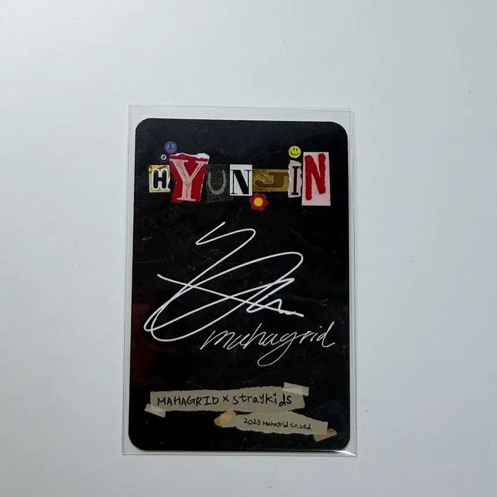 [BUNJANG] Stray Kids Hyunjin Mahagrid Photocard / 스트레이키즈 마하그리드 4차 현진 포카