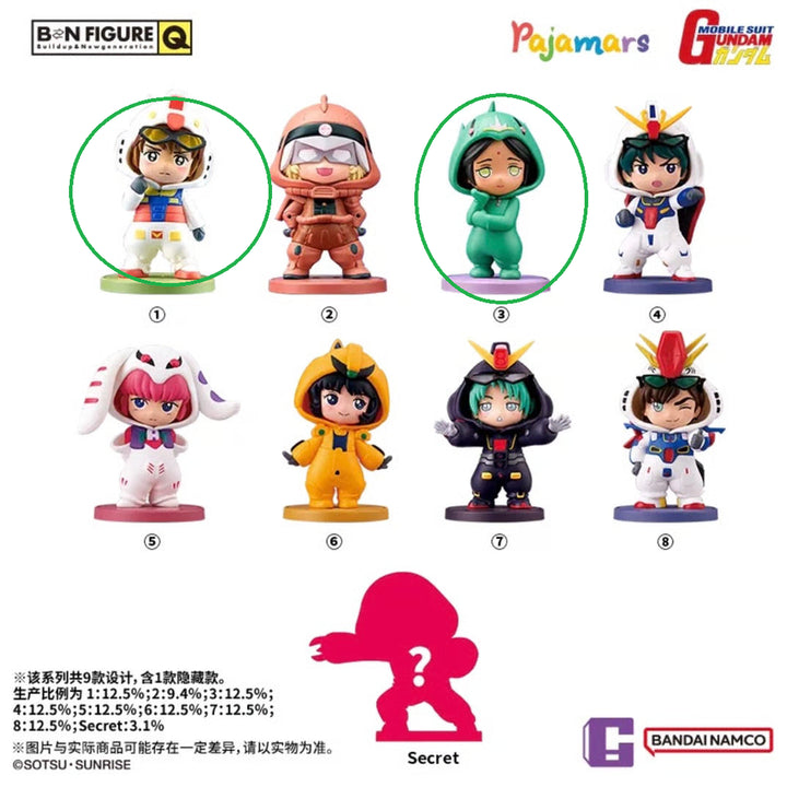 [BUNJANG] Gundam Universal Century Pajamas Full Box Set (8 Pieces) / 건담 파자마 파자마즈 우주세기 [아무로 레이, 라라아 슨]