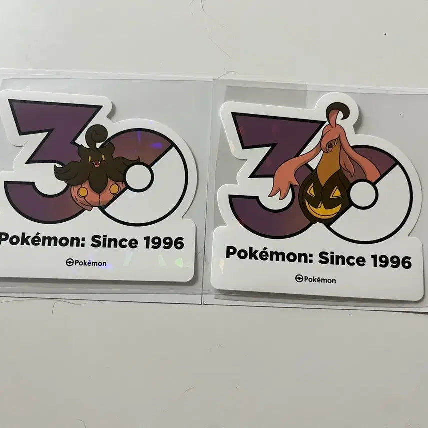 [BUNJANG] Pokemon 30th Anniversary Hobagui &amp; Pumpkinin Sticker Set / 포켓몬 30주년 스티커 호바귀+펌킨인