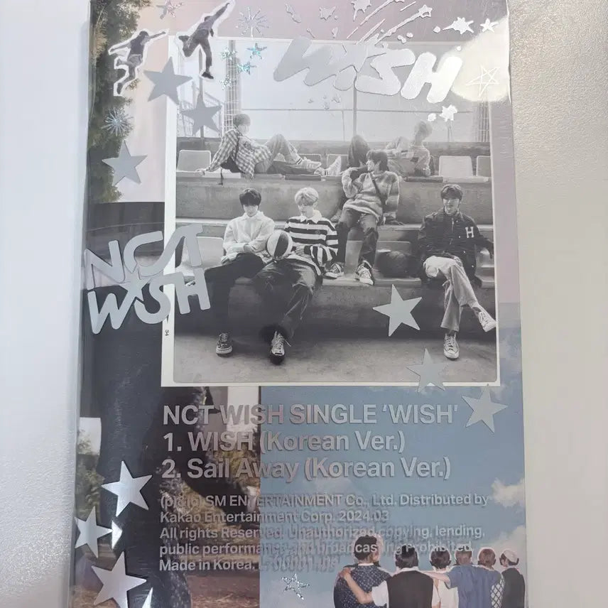 [BUNJANG] NCT WISH Debut Album Unsealed / 엔시티위시 데뷔 앨범 개봉