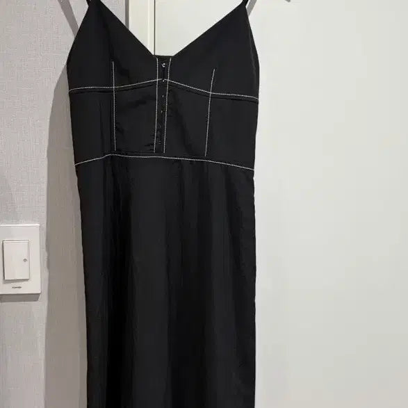 [BUNJANG] Ha By Ha Kim Long Dress Stitch Detail / 해바이해킴 원피스