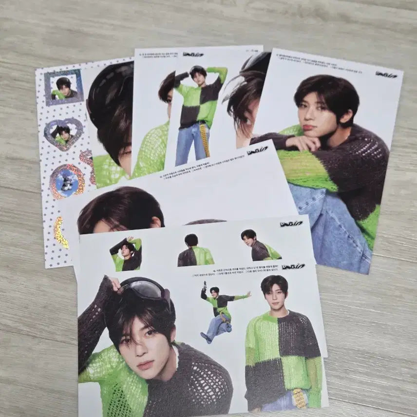 [BUNJANG] NCT WISH Sion Login Photocard Set / 엔시티위시 시온 로그인 포토세트