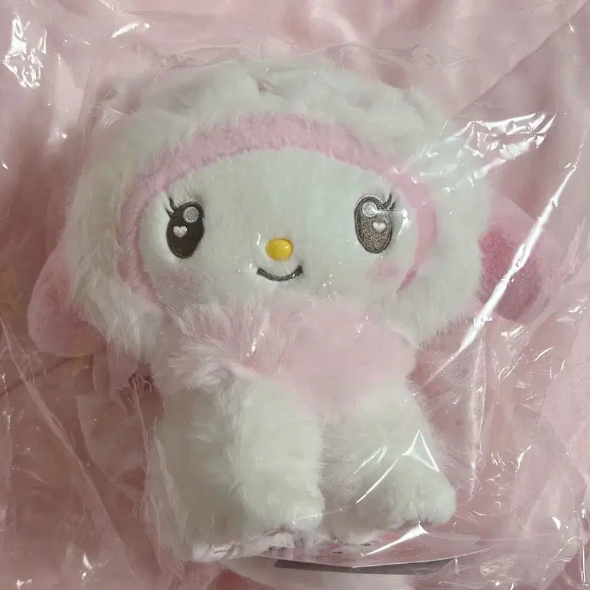 [BUNJANG] Sanrio Milky Conneco My Melody Plush / 산리오 밀키코네코 마이멜로디 누이