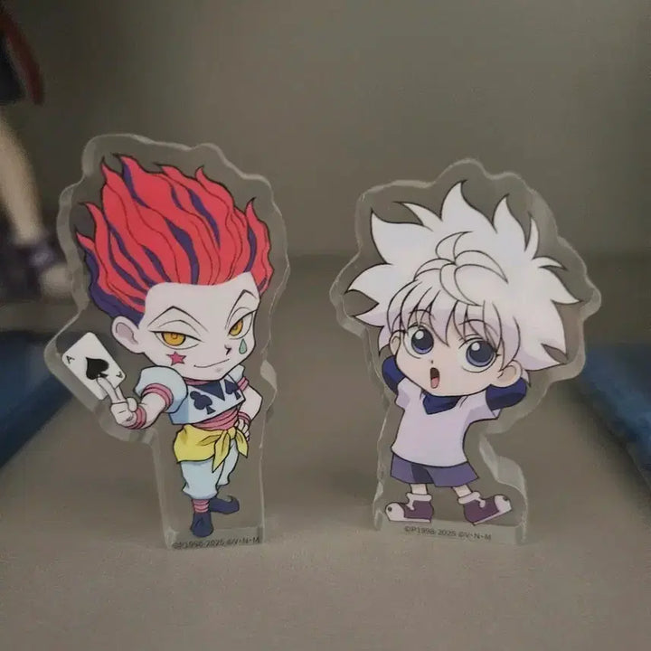 [BUNJANG] Hunter x Hunter Hisoka &amp; Killua Q Version Acrylic Standee Bundle / 덤o)헌터헌터 히소카, 키르아 q버전 아크릴 코롯토