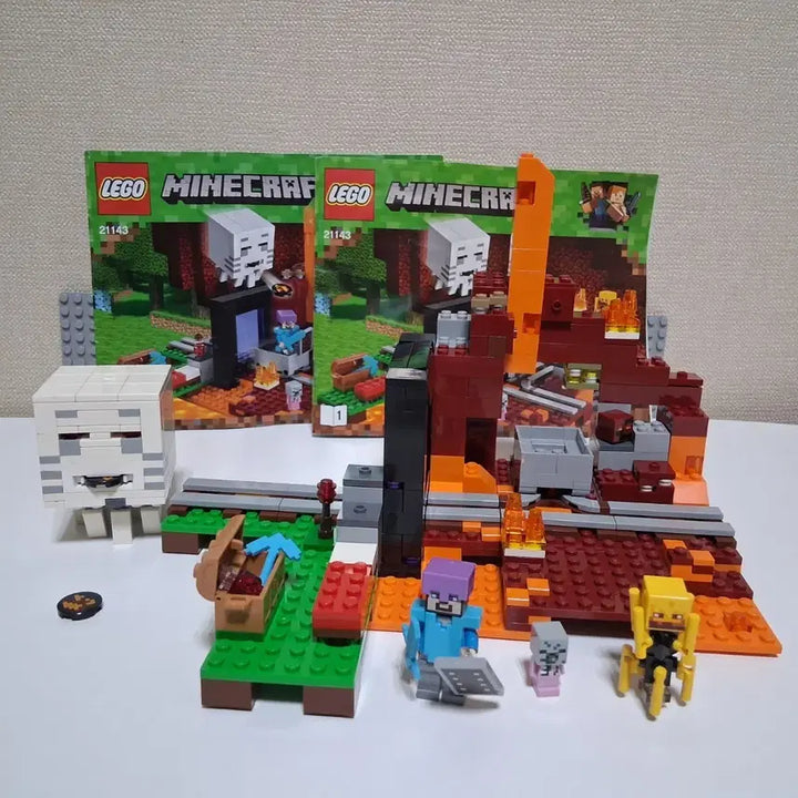 [BUNJANG] LEGO Minecraft 21143 The Nether Portal Set / 레고 마인크래프트 21143 네더 포털