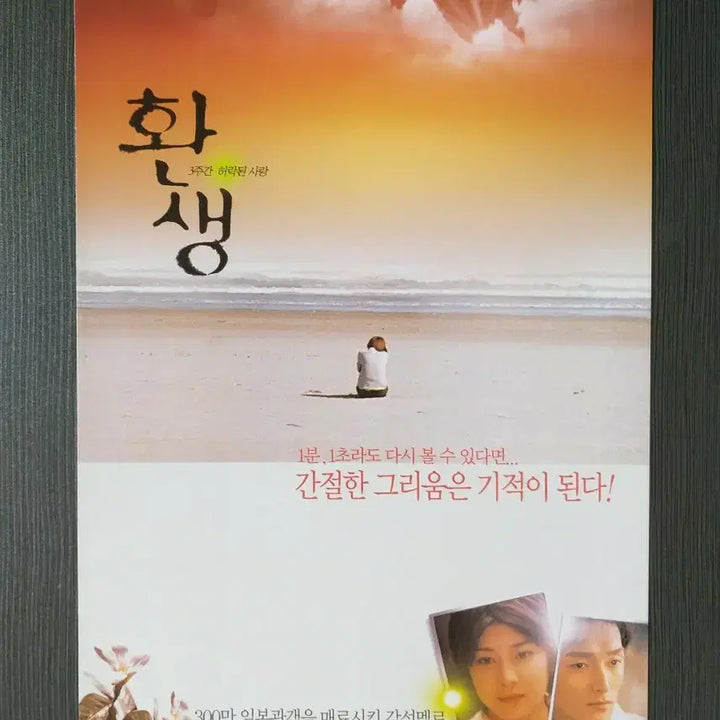 [BUNJANG] Reincarnation Japanese Film Flyer B5 / 환생 일본 영화 전단지 팜플렛 B5 2단접이