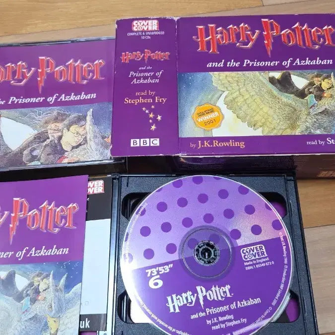 [BUNJANG] Harry Potter and the Prisoner of Azkaban BBC Audiobook CD Set / 해리포터와 아즈카반의 죄수 bbc 오디오북
