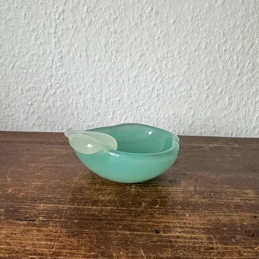 [BUNJANG] Vintage Italian Milk Glass Pear Bowl / 이탈리아)빈티지 밀크클라스 서양배 볼