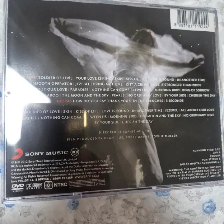 [BUNJANG] Sade Live 2011 CD+DVD / SADE (라이브 2011)음반시디