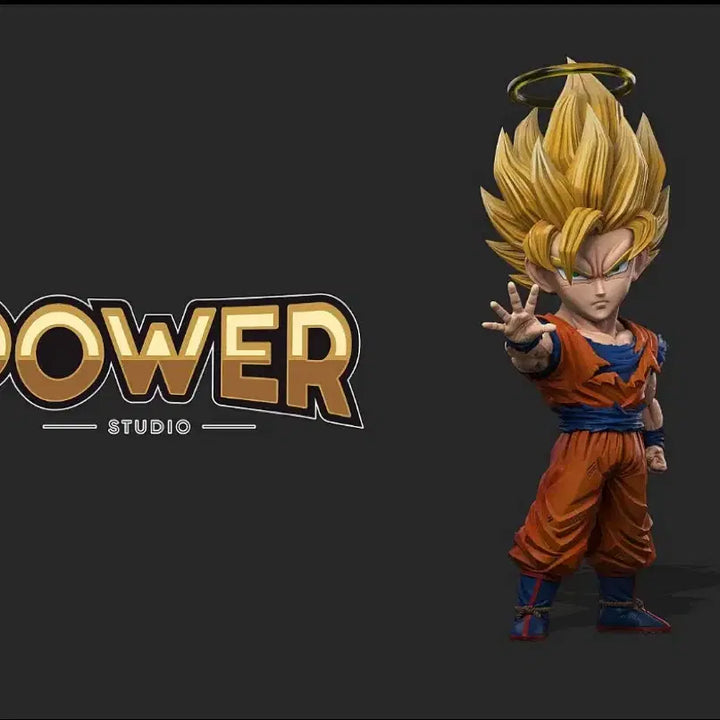 [SOLD OUT] power 파워사 드래곤볼 레진월콜 초사이언2 손오공