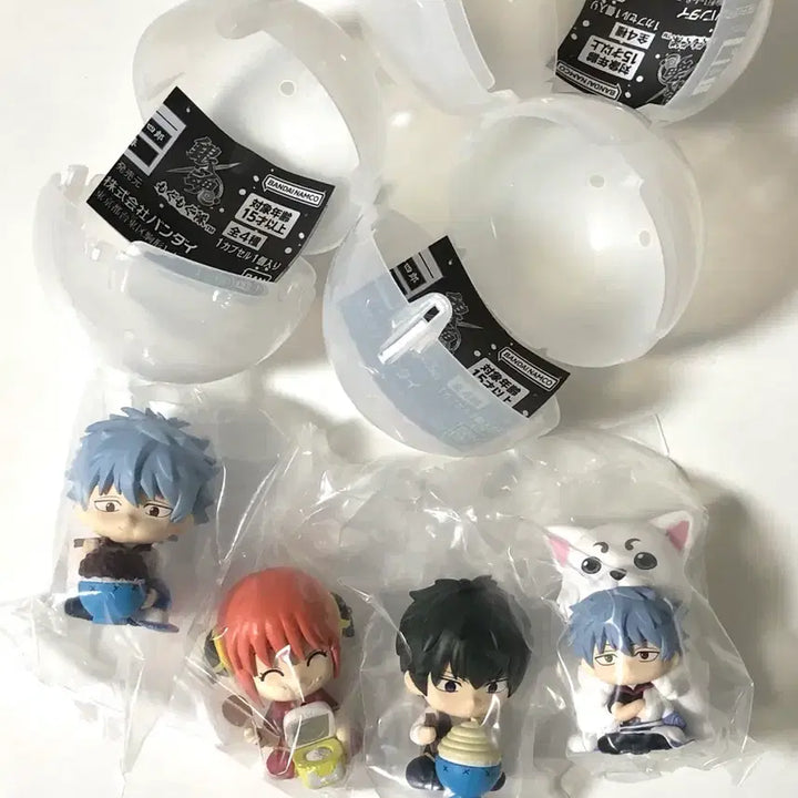 [BUNJANG] Gintama Mogumogu Gacha Full Set Figure Bundle / 미개봉)은혼 모구모구 가챠 풀셋 긴토키 히지카타 카구라 사다하루 피규어