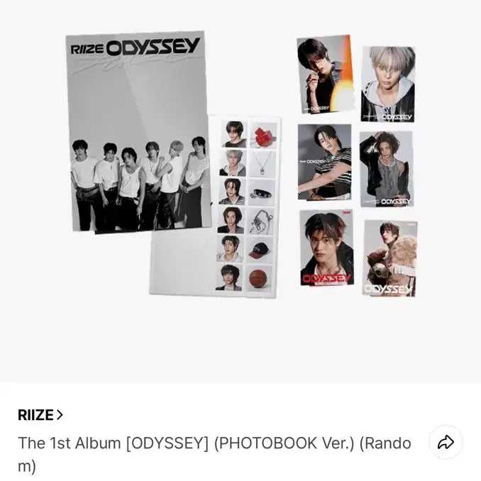 [BUNJANG] RIIZE Odyssey Album / 라이즈 오디세이 앨범