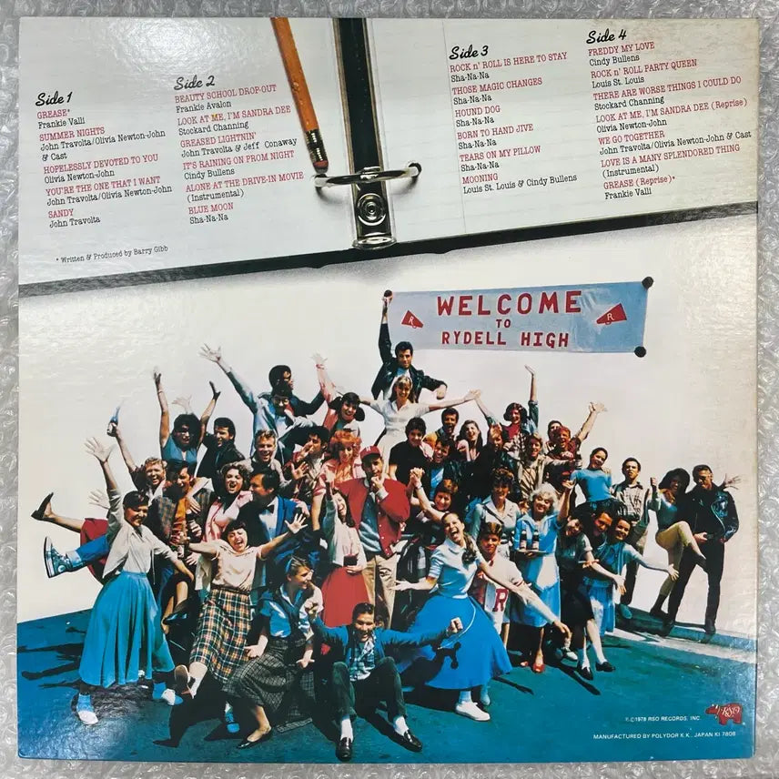 [BUNJANG] Grease Original Motion Picture Soundtrack 2LP / 영화 그리스 OST 2LP