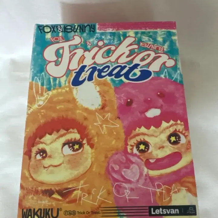 [BUNJANG] WAKUKU Fox &amp; Bunny Trick or Treat Plush Toy / WAKUKU 폭스&amp;버니 Trick or Treat 인형