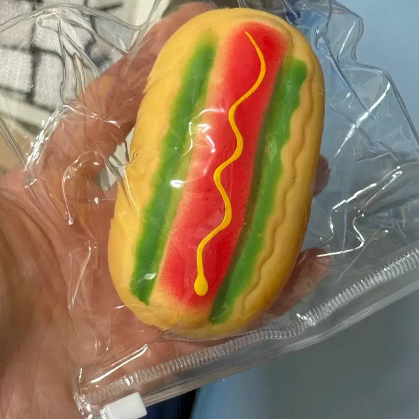 [BUNJANG] Hot Dog Crunch Slangi Malangi New Item / 핫도그 크런치 슬랑이 말랑이 새상품
