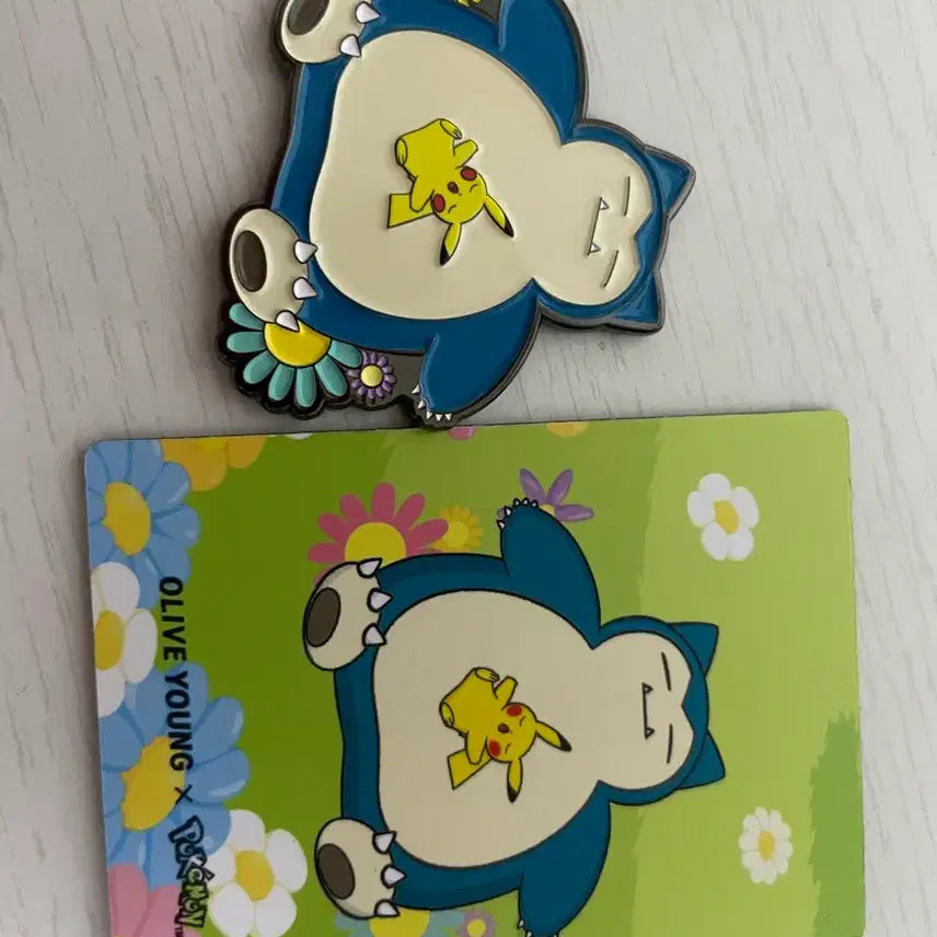 [BUNJANG] Olive Young Pokemon Snorlax Magnet / 올리브영 포켓몬 잠만보 마그넷