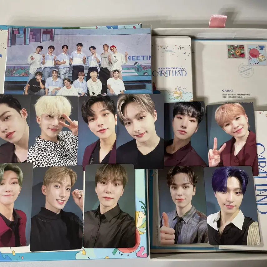 [SOLD OUT] 세븐틴 2021 캐럿랜드 메모리북(포카 등 구성품)