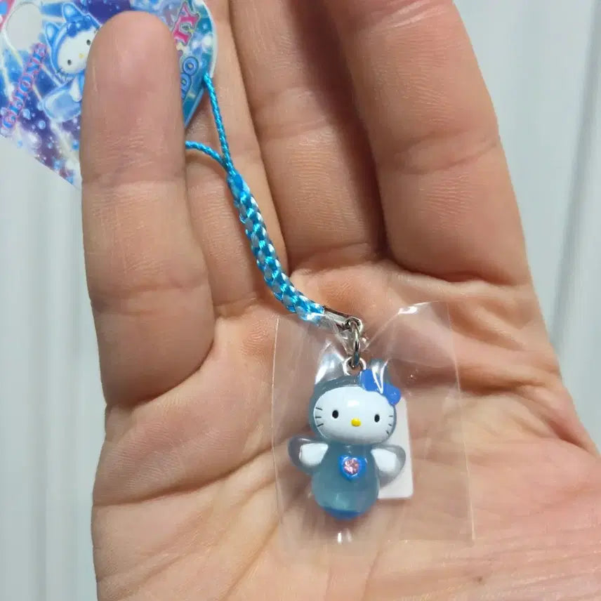 [BUNJANG] Vintage Sanrio Hello Kitty Clione Strap Charm / 빈티지 토이 캐릭터 굿즈 고전 만화 인형 산리오 클리오네 헬로키티 스트랩