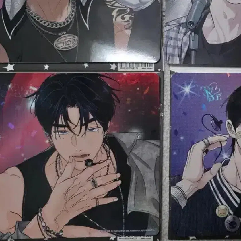 [BUNJANG] Resin Comics Sparkles - Individual Postcard (Hyangkyung) / (개별) 레진 팝업 스파클즈 직캠 엽서 향경