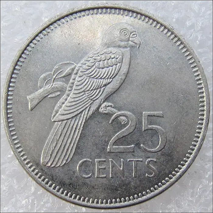 [BUNJANG] Seychelles 1989 25 Cents Coin (2551) / 세이셸 1989년 25센트 (2551) [동전, 외국주화]