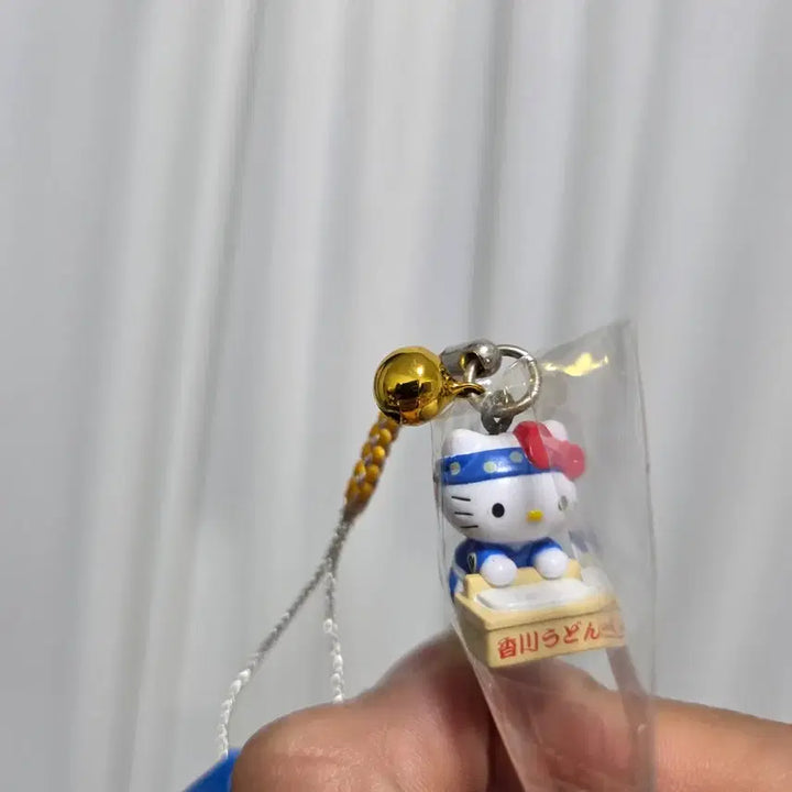 [BUNJANG] Vintage Sanrio Udon Master Hello Kitty Strap / 빈티지 토이 캐릭터 굿즈 고전 만화 인형 산리오 우동장인 헬로키티 스트랩