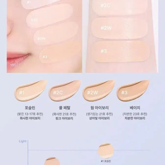 [BUNJANG] Too Cool For School Air Fit Cushion Set (2C Cool Metal) - Including Refill / 투쿨포스쿨 에어 핏 쿠션 2C 쿨메탈 본품 + 리필