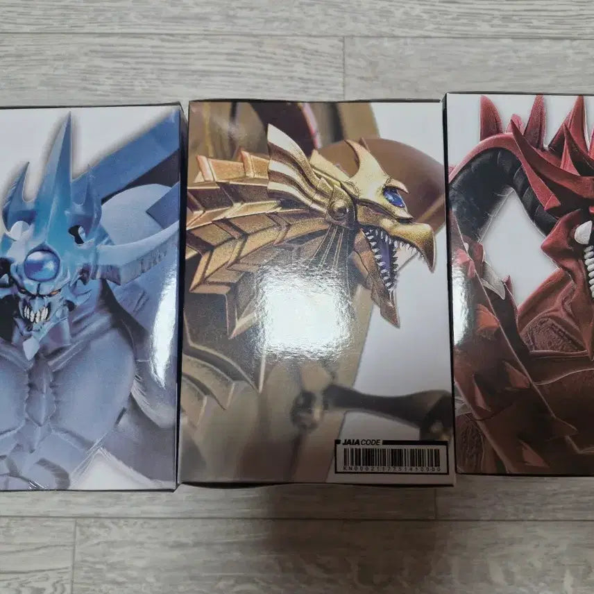 [BUNJANG] Yu-Gi-Oh! Three Sacred Beasts Figure Set / 유희왕 피규어 삼환신