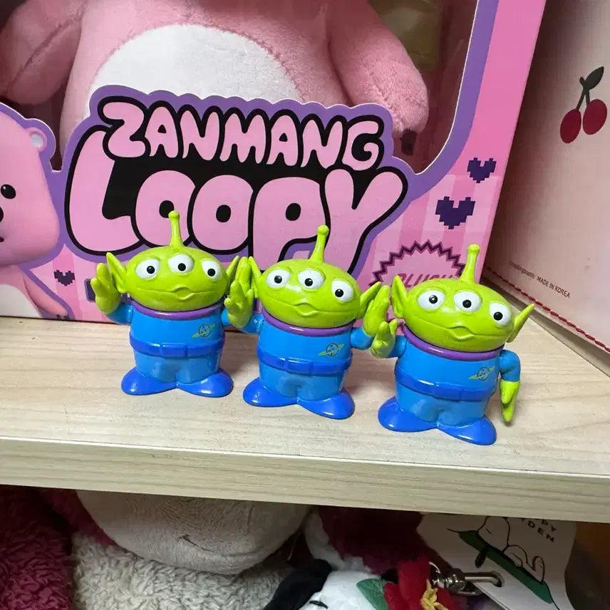 [BUNJANG] Disney Pixar Toy Story Alien Metal Figure Set / 토이스토리 알린 메탈 피규어