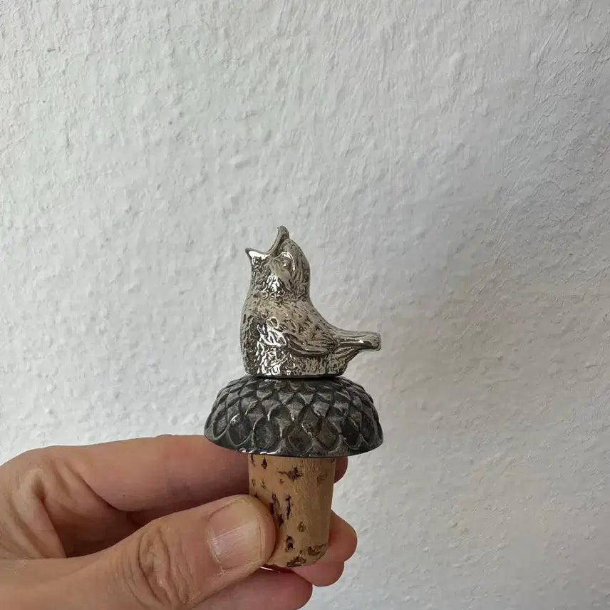 [BUNJANG] Vintage German Metal Bird Wine Stopper / 독일)빈티지 새 와인마개