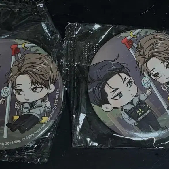 [BUNJANG] Abarh Haebing Curve Badge Bundle Set / 아밝 해빙곡선 뱃지 2개 일괄