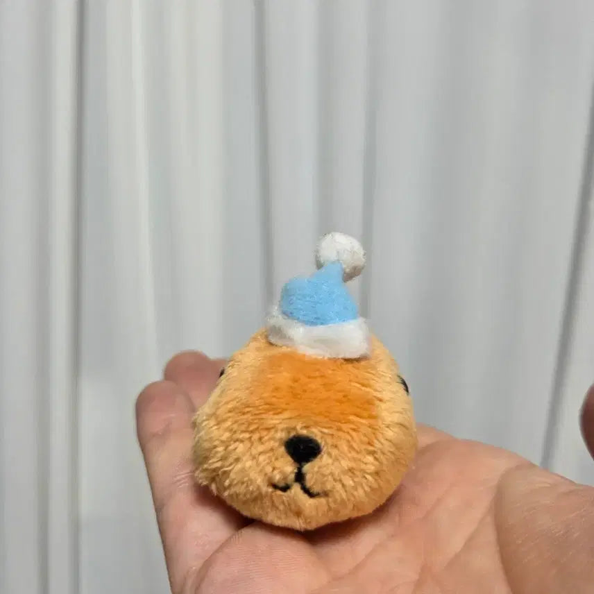 [BUNJANG] Vintage San-X Kappabara-san Hat Strap / 빈티지 토이 캐릭터 굿즈 고전 만화 인형 산엑스 카피바라상 모자 스트랩