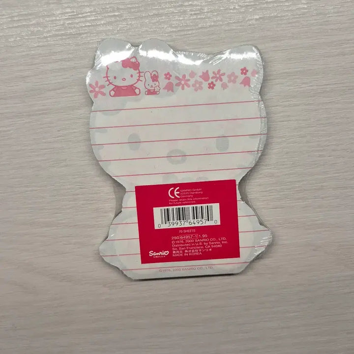 [BUNJANG] Hello Kitty Classic Memo Pad (1976) / (7일 깜짝 할인) 헬로키티 고전 메모지 (1976년 제품, 초희귀!)