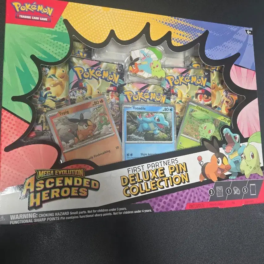 [BUNJANG] Pokemon Mega Evolution Ascended Heroes Pin Collection (English Edition) / 포켓몬 메가 에볼루션 Ascended Heroes 핀 컬렉션 (영문판)