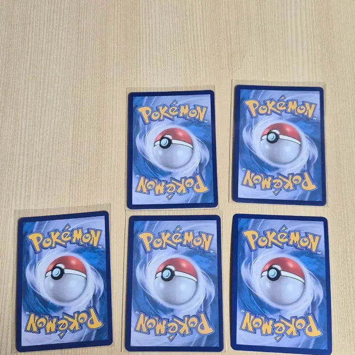[BUNJANG] Pokemon Trainer Support Cards Set / 포켓몬 남 서포터 sar 5장